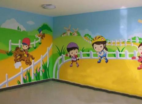 宜兴幼儿园墙体彩绘制作流程及注意事项