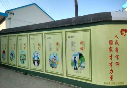 宜兴文化墙施工攻略